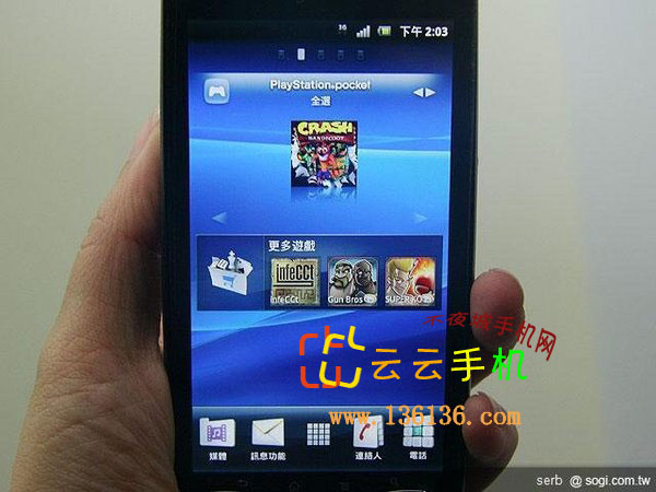 Ϸֻ ᰮXperia Playͼ