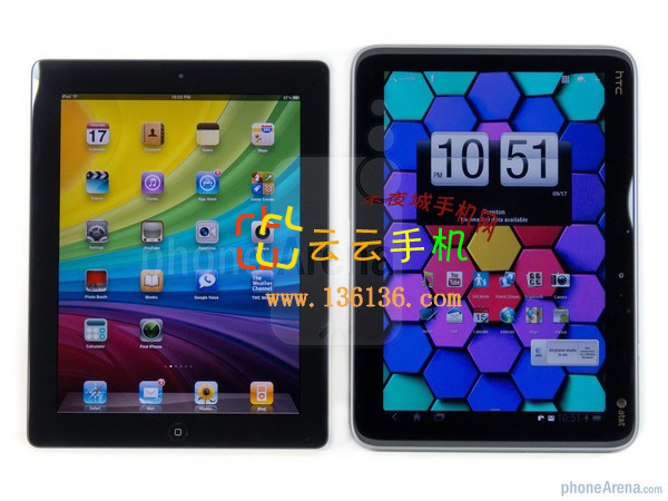 ˫ƽ HTC Jetstream VS iPad 2ͼ